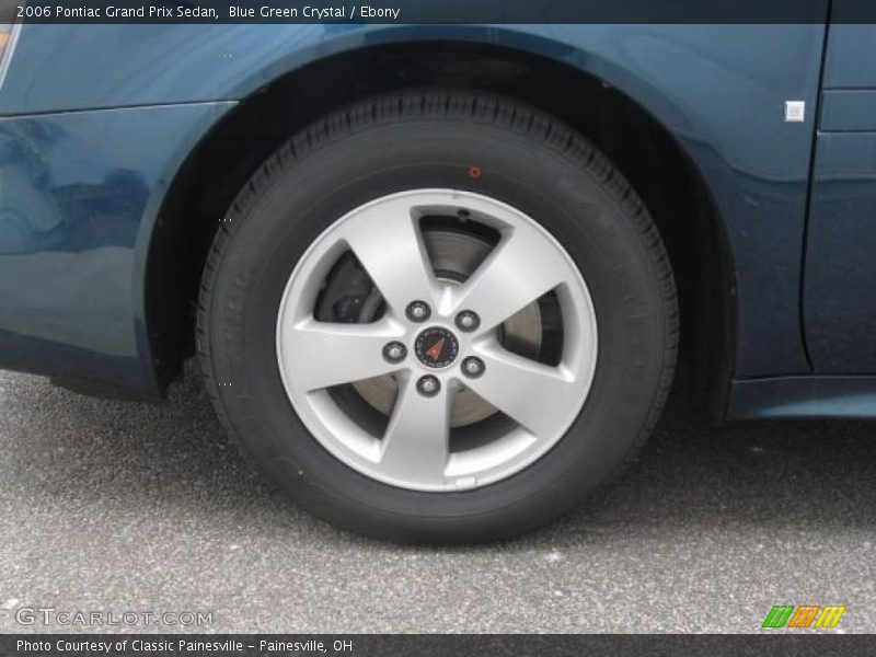 Blue Green Crystal / Ebony 2006 Pontiac Grand Prix Sedan