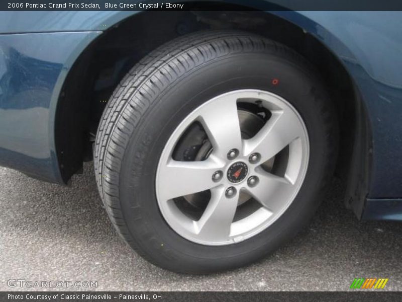 Blue Green Crystal / Ebony 2006 Pontiac Grand Prix Sedan