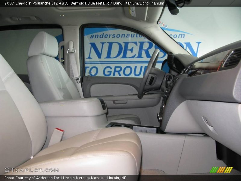 Bermuda Blue Metallic / Dark Titanium/Light Titanium 2007 Chevrolet Avalanche LTZ 4WD