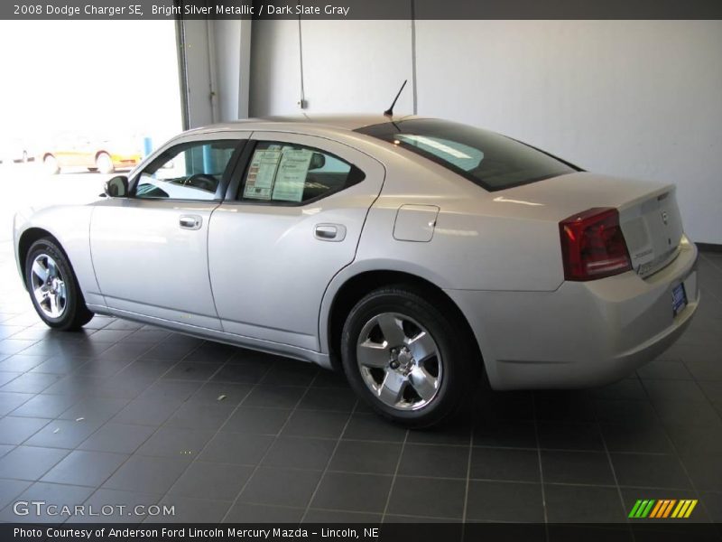 Bright Silver Metallic / Dark Slate Gray 2008 Dodge Charger SE