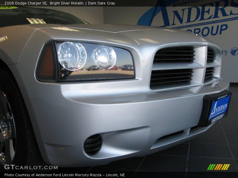 Bright Silver Metallic / Dark Slate Gray 2008 Dodge Charger SE