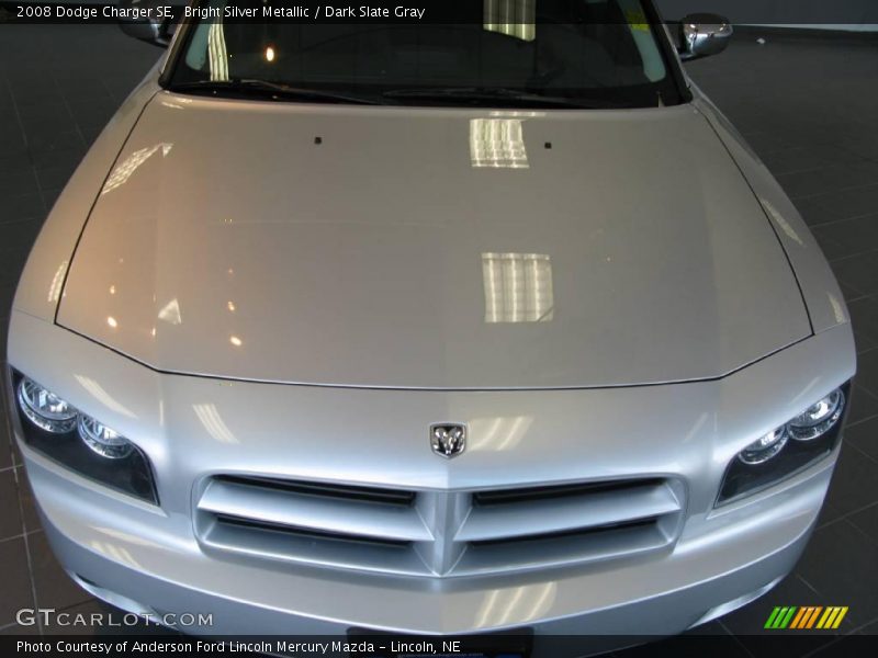 Bright Silver Metallic / Dark Slate Gray 2008 Dodge Charger SE
