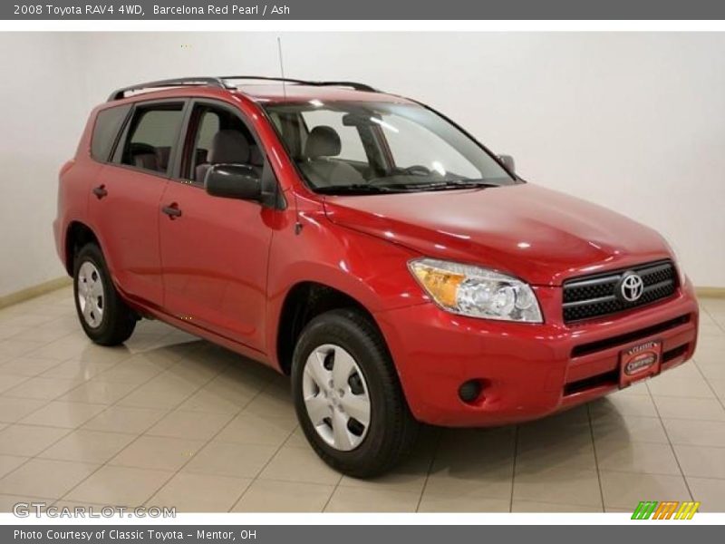 Barcelona Red Pearl / Ash 2008 Toyota RAV4 4WD