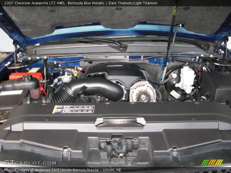 Bermuda Blue Metallic / Dark Titanium/Light Titanium 2007 Chevrolet Avalanche LTZ 4WD