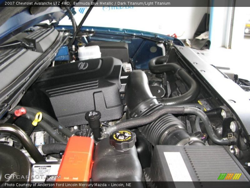 Bermuda Blue Metallic / Dark Titanium/Light Titanium 2007 Chevrolet Avalanche LTZ 4WD