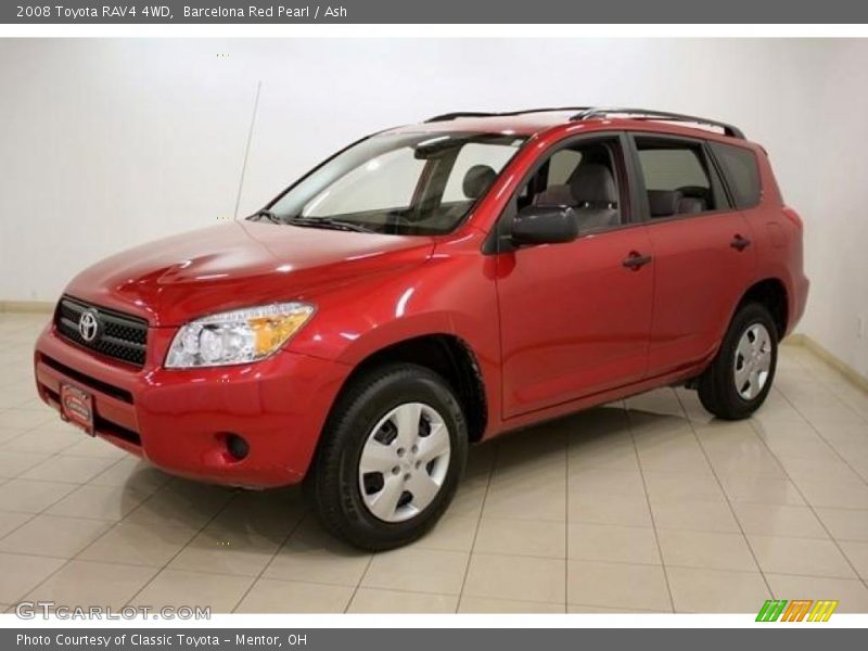 Barcelona Red Pearl / Ash 2008 Toyota RAV4 4WD