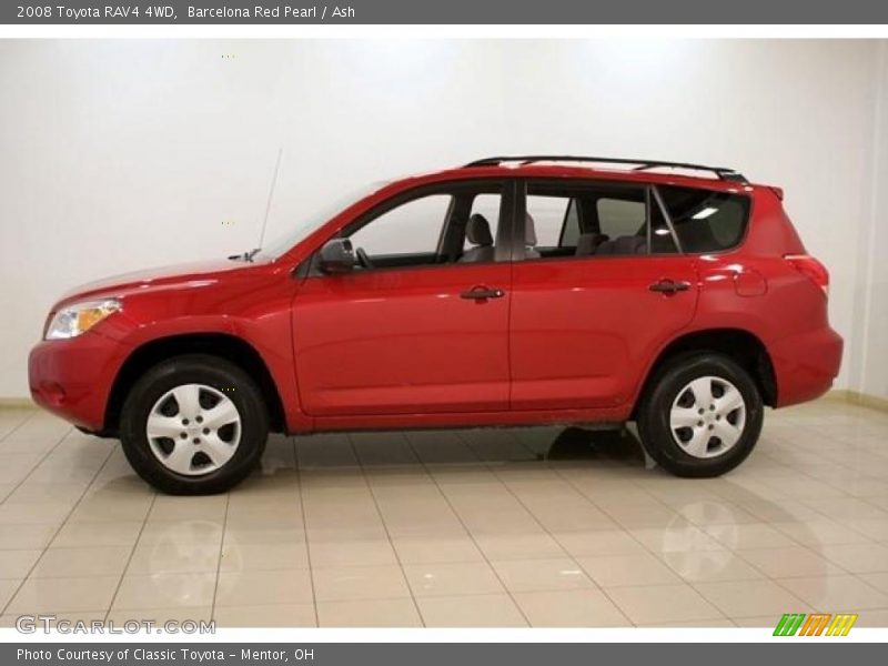 Barcelona Red Pearl / Ash 2008 Toyota RAV4 4WD