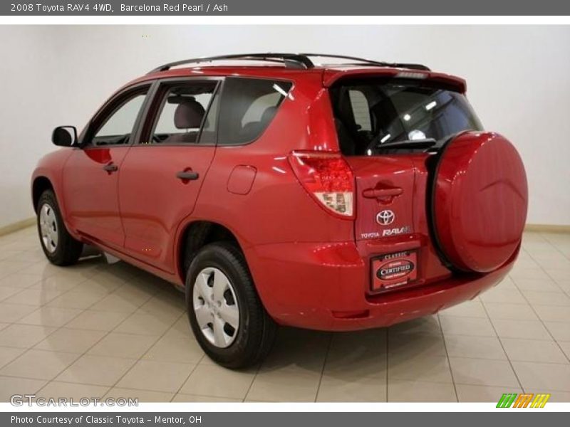 Barcelona Red Pearl / Ash 2008 Toyota RAV4 4WD