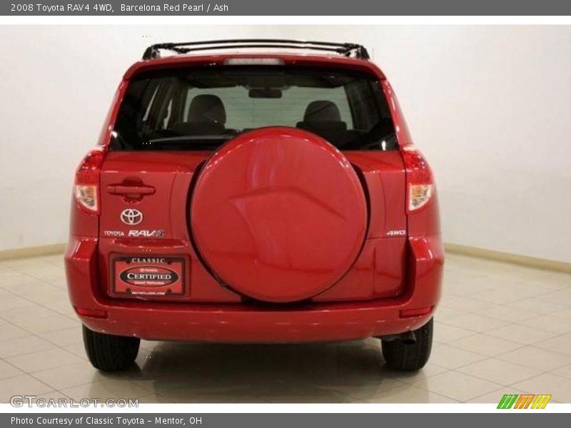 Barcelona Red Pearl / Ash 2008 Toyota RAV4 4WD