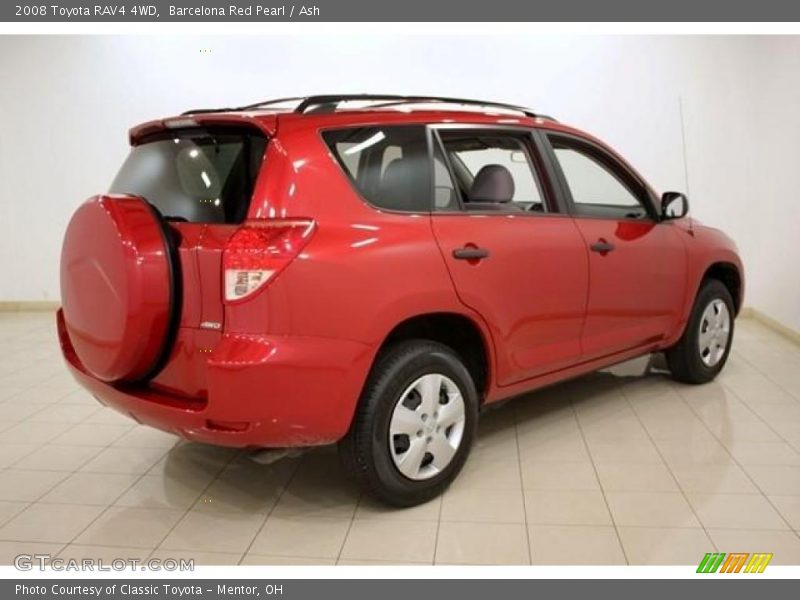 Barcelona Red Pearl / Ash 2008 Toyota RAV4 4WD