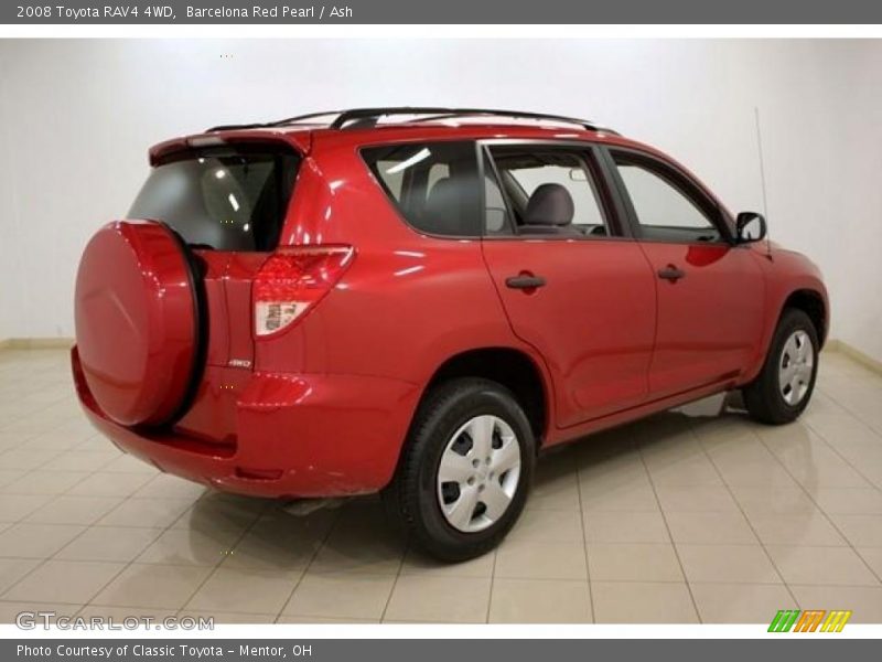 Barcelona Red Pearl / Ash 2008 Toyota RAV4 4WD