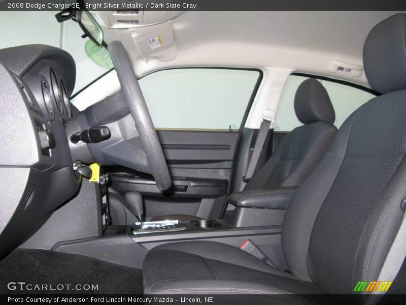 Bright Silver Metallic / Dark Slate Gray 2008 Dodge Charger SE