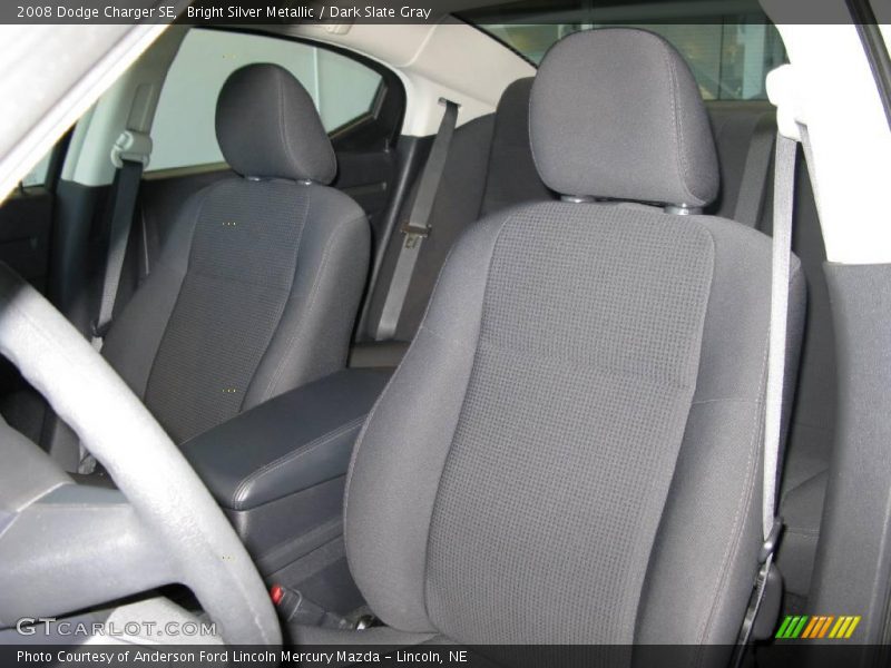 Bright Silver Metallic / Dark Slate Gray 2008 Dodge Charger SE