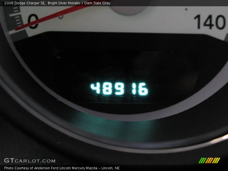 Bright Silver Metallic / Dark Slate Gray 2008 Dodge Charger SE