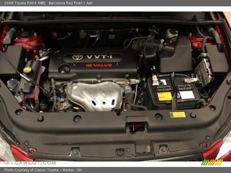 Barcelona Red Pearl / Ash 2008 Toyota RAV4 4WD