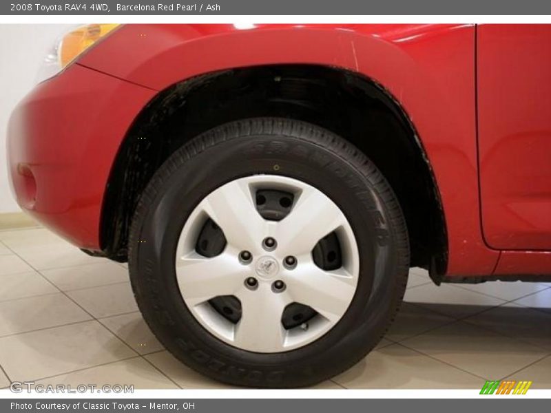 Barcelona Red Pearl / Ash 2008 Toyota RAV4 4WD