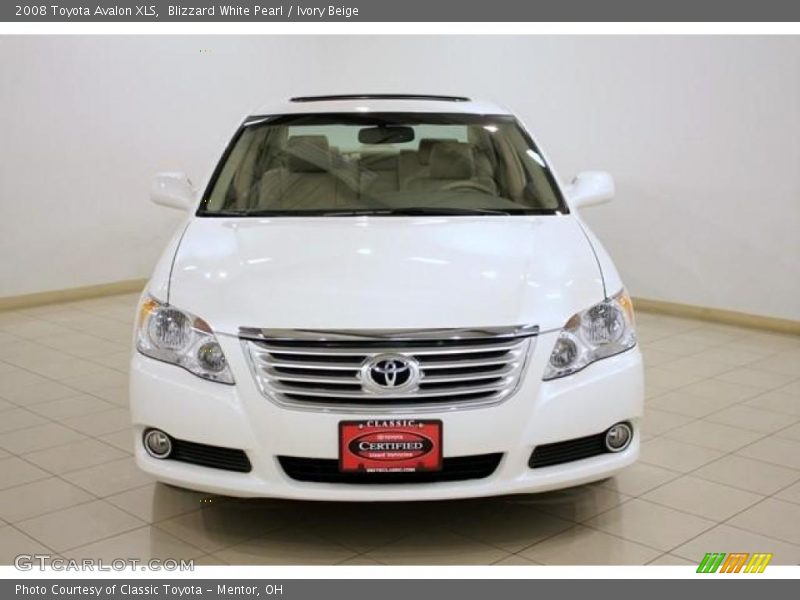 Blizzard White Pearl / Ivory Beige 2008 Toyota Avalon XLS
