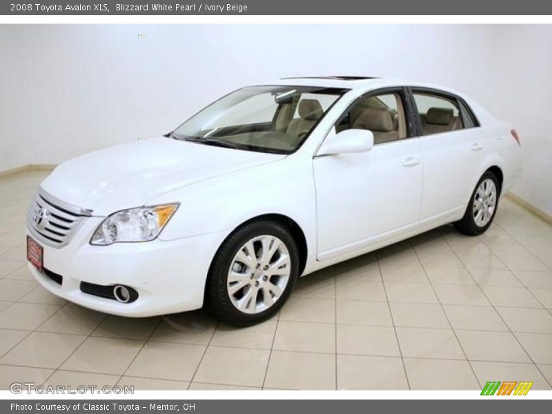 Blizzard White Pearl / Ivory Beige 2008 Toyota Avalon XLS