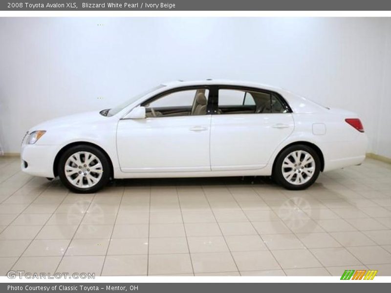Blizzard White Pearl / Ivory Beige 2008 Toyota Avalon XLS