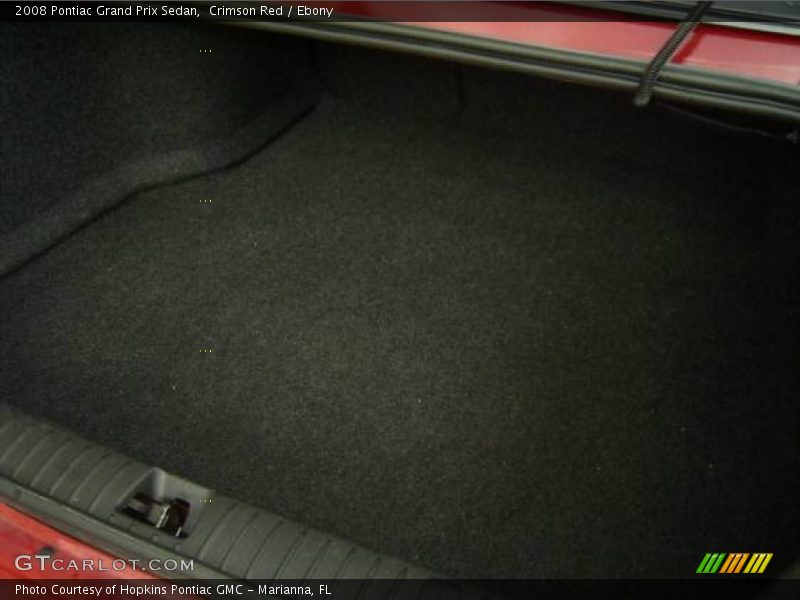 Crimson Red / Ebony 2008 Pontiac Grand Prix Sedan