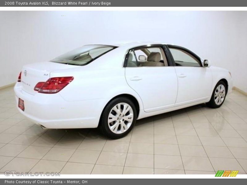 Blizzard White Pearl / Ivory Beige 2008 Toyota Avalon XLS