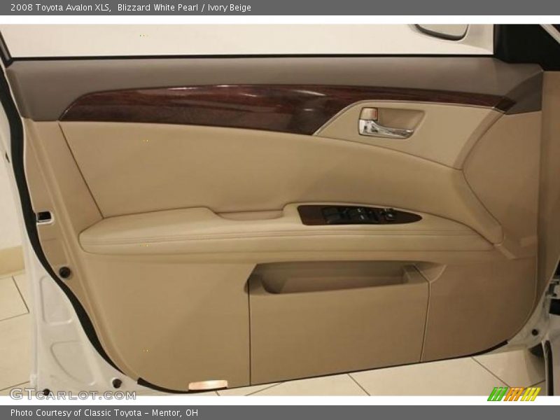 Blizzard White Pearl / Ivory Beige 2008 Toyota Avalon XLS