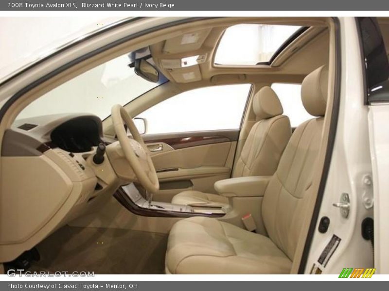 Blizzard White Pearl / Ivory Beige 2008 Toyota Avalon XLS