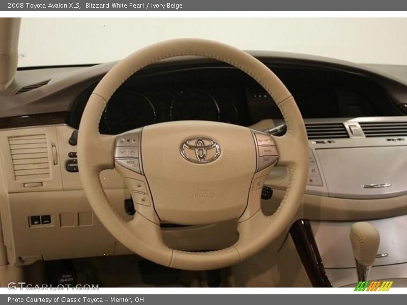 Blizzard White Pearl / Ivory Beige 2008 Toyota Avalon XLS