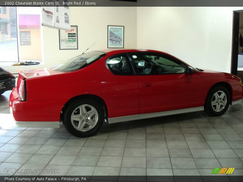 Bright Red / Ebony 2002 Chevrolet Monte Carlo SS