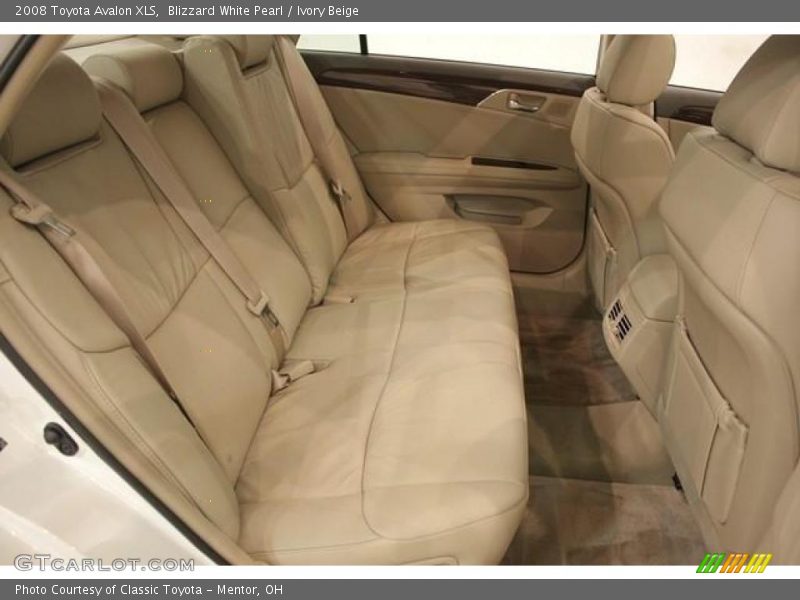 Blizzard White Pearl / Ivory Beige 2008 Toyota Avalon XLS
