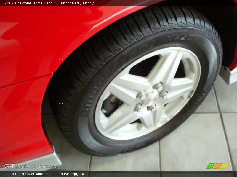 Bright Red / Ebony 2002 Chevrolet Monte Carlo SS