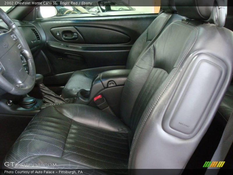 Bright Red / Ebony 2002 Chevrolet Monte Carlo SS