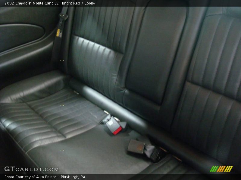 Bright Red / Ebony 2002 Chevrolet Monte Carlo SS