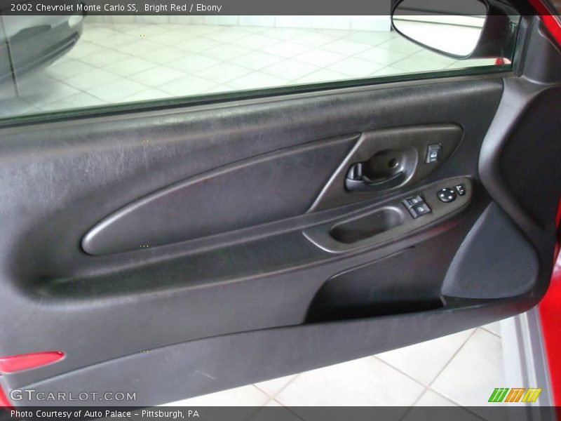 Bright Red / Ebony 2002 Chevrolet Monte Carlo SS