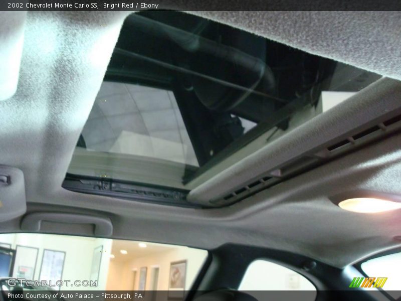 Bright Red / Ebony 2002 Chevrolet Monte Carlo SS