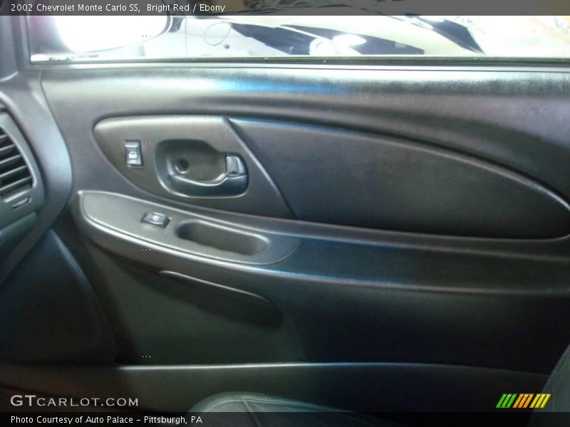 Bright Red / Ebony 2002 Chevrolet Monte Carlo SS