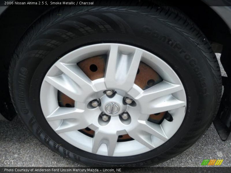 Smoke Metallic / Charcoal 2006 Nissan Altima 2.5 S