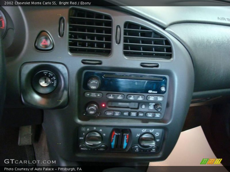 Bright Red / Ebony 2002 Chevrolet Monte Carlo SS