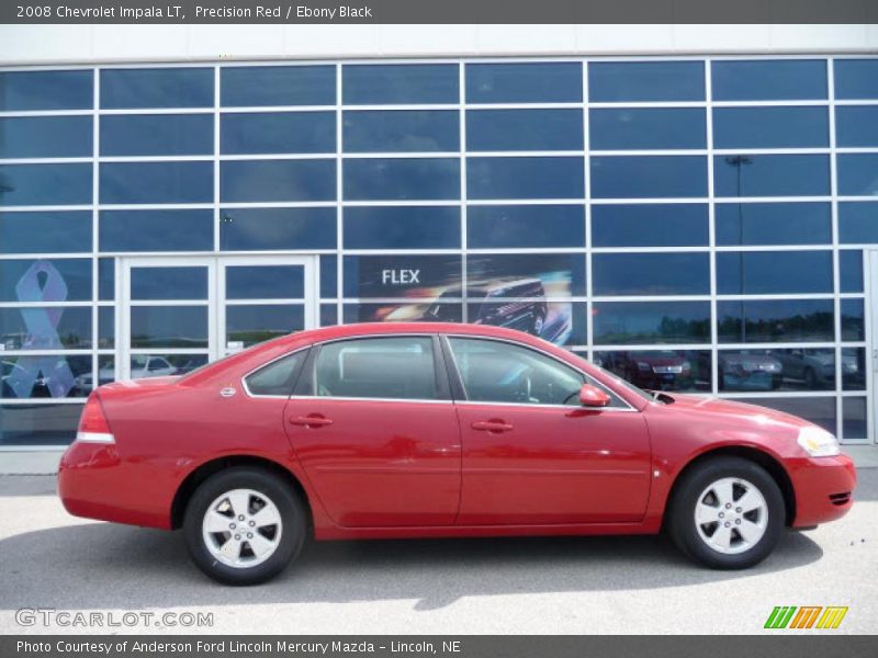 Precision Red / Ebony Black 2008 Chevrolet Impala LT
