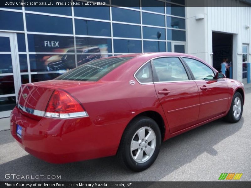 Precision Red / Ebony Black 2008 Chevrolet Impala LT