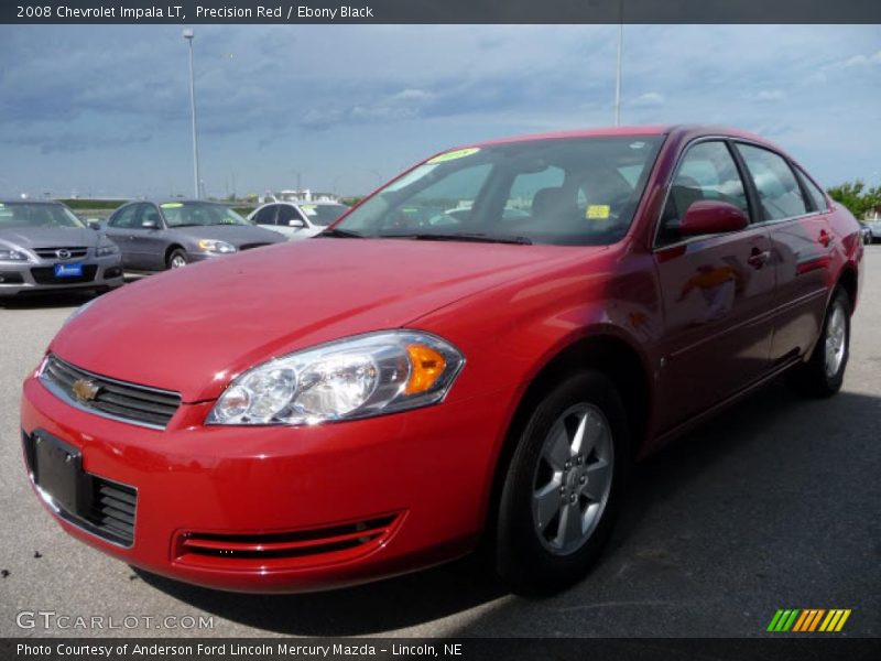 Precision Red / Ebony Black 2008 Chevrolet Impala LT
