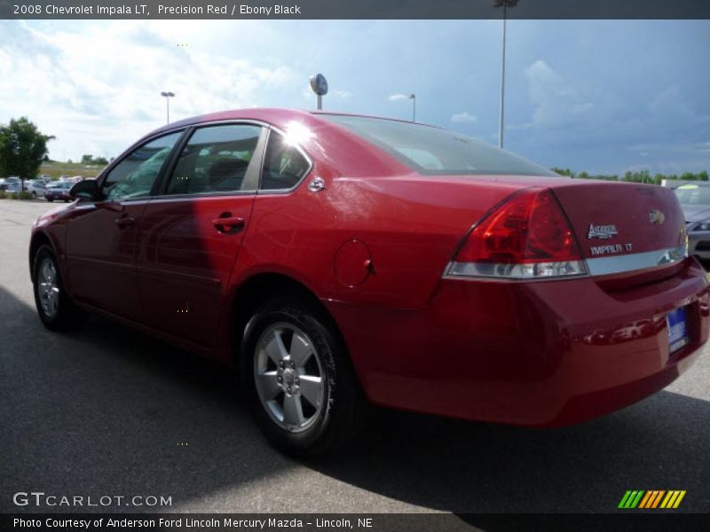 Precision Red / Ebony Black 2008 Chevrolet Impala LT