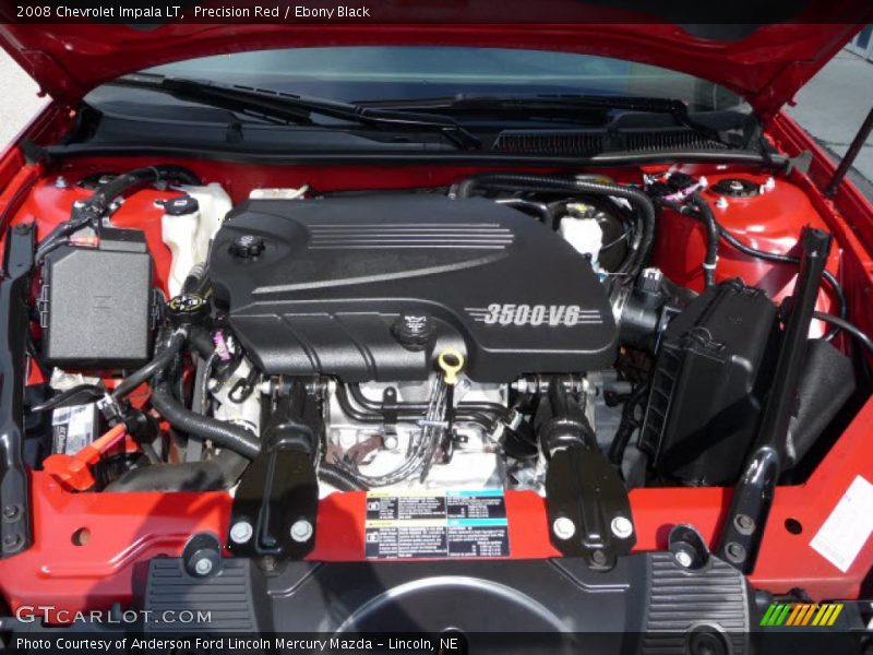 Precision Red / Ebony Black 2008 Chevrolet Impala LT