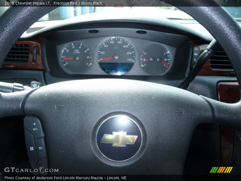 Precision Red / Ebony Black 2008 Chevrolet Impala LT