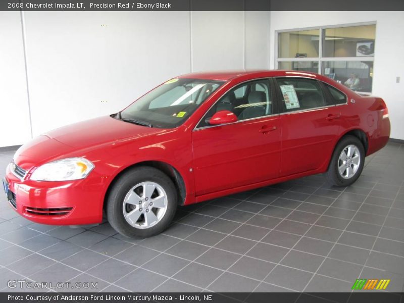 Precision Red / Ebony Black 2008 Chevrolet Impala LT