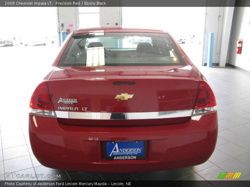 Precision Red / Ebony Black 2008 Chevrolet Impala LT