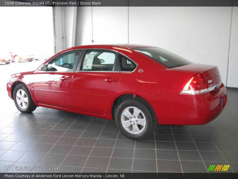 Precision Red / Ebony Black 2008 Chevrolet Impala LT