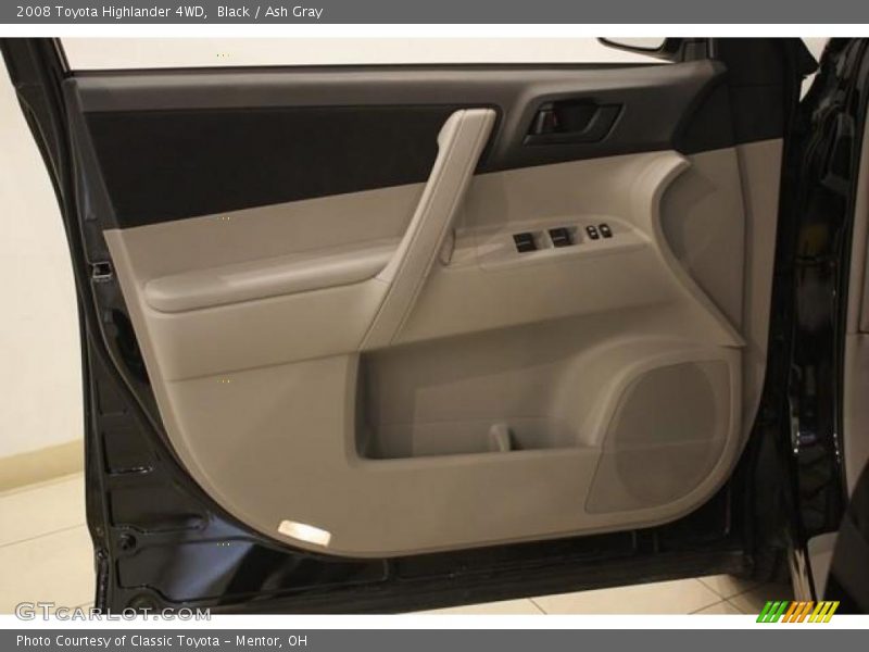 Black / Ash Gray 2008 Toyota Highlander 4WD