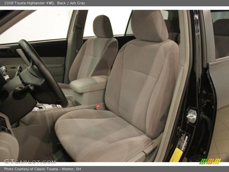 Black / Ash Gray 2008 Toyota Highlander 4WD