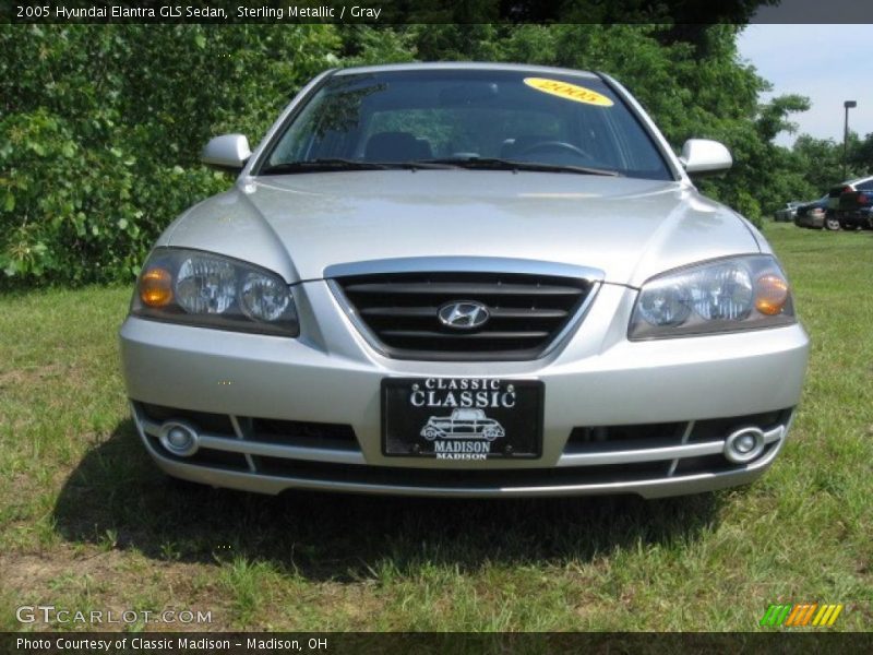 Sterling Metallic / Gray 2005 Hyundai Elantra GLS Sedan